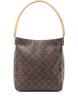 Louis Vuitton Pre-Owned: Коричневая сумка 