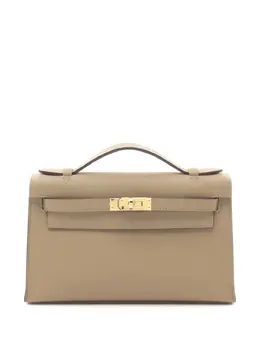 Hermès Pre-Owned: Бежевая сумка-шоппер 