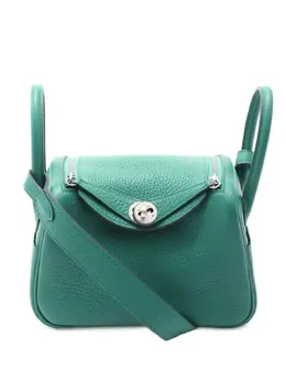 Hermès Pre-Owned: Зелёная сумка 