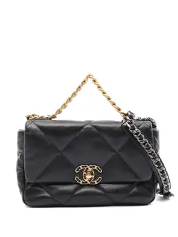 CHANEL Pre-Owned: Чёрная сумка 
