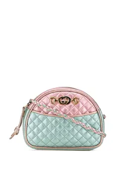 Gucci Pre-Owned: Голубая сумка через плечо 