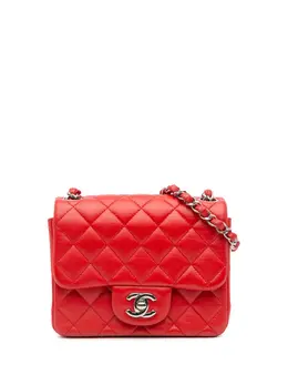 CHANEL Pre-Owned: Красная сумка через плечо 