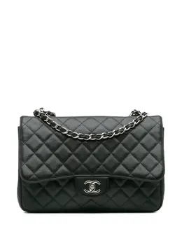 CHANEL Pre-Owned: Чёрная сумка 