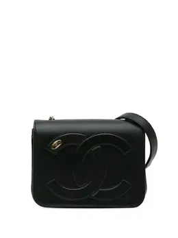 CHANEL Pre-Owned: Чёрная сумка через плечо 