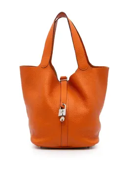 Hermès Pre-Owned: Оранжевая сумка 