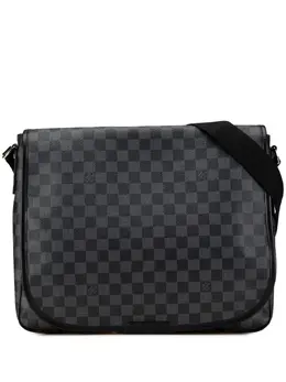 Louis Vuitton Pre-Owned: Чёрная сумка через плечо 