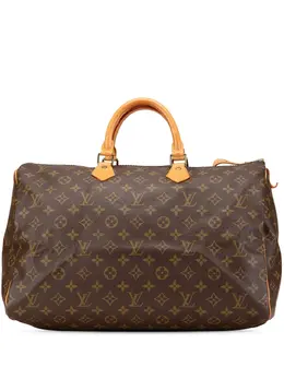 Louis Vuitton Pre-Owned: Коричневая сумка 