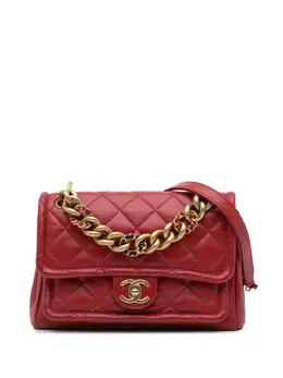 CHANEL Pre-Owned: Красная сумка 