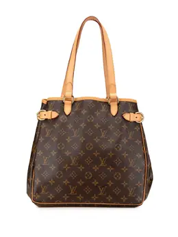 Louis Vuitton Pre-Owned: Коричневая сумка-шоппер 