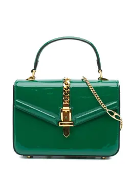 Gucci Pre-Owned: Зелёная сумка 