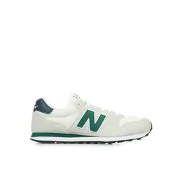 New Balance: Белые кроссовки  500