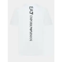 EA7 EMPORIO ARMANI: Белая футболка 