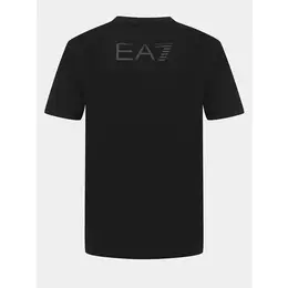 EA7 EMPORIO ARMANI: Чёрная футболка 