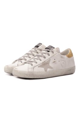 Golden Goose Deluxe Brand: Белые кеды  Super Star