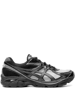 ASICS: Чёрные кроссовки 