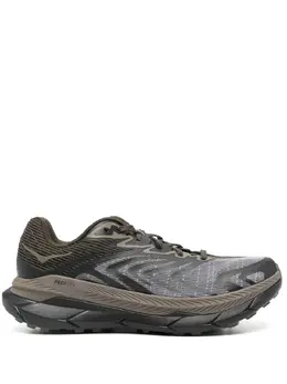 HOKA: Зелёные кроссовки 