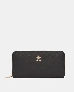 Tommy Hilfiger: Чёрный кошелёк 