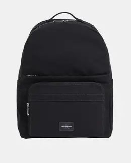 Calvin Klein: Чёрный рюкзак 