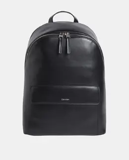 Calvin Klein: Чёрный рюкзак 