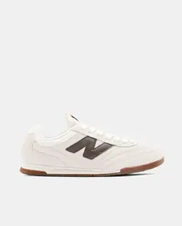 New Balance: Белые кроссовки 