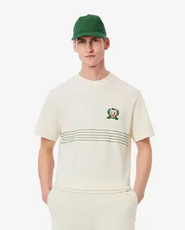 Lacoste: Белая футболка 