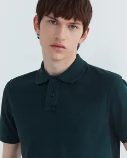 BOSS: Зелёная рубашка 