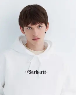 Carhartt WIP: Белая толстовка 