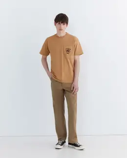 Carhartt WIP: Бежевые брюки 