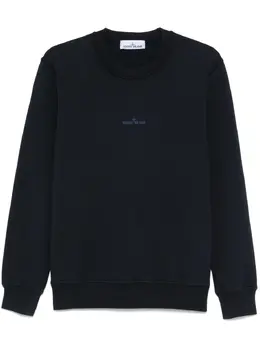Stone Island: Голубой свитшот 
