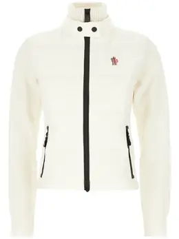 Moncler Grenoble: Белая куртка 