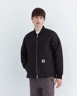 Carhartt WIP: Чёрный жилет 