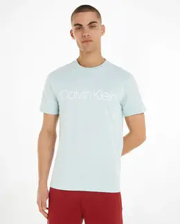 Calvin Klein: Голубая футболка 