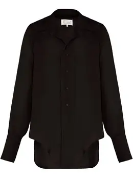 Maison Margiela: Чёрная рубашка 