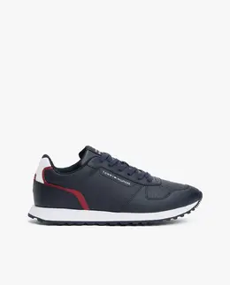 Tommy Hilfiger: Тёмные кроссовки 