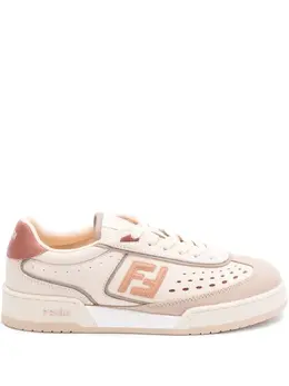 FENDI: Розовые кроссовки 