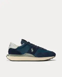 Polo Ralph Lauren: Тёмные кроссовки 