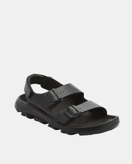 Birkenstock: Чёрные сандалии 