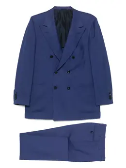 Kiton: Голубой костюм 