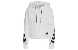 Adidas: Белая куртка 