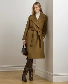 Lauren Ralph Lauren: Плащ с поясом 