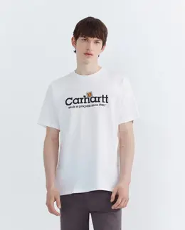 Carhartt WIP: Футболка  Script с надписями