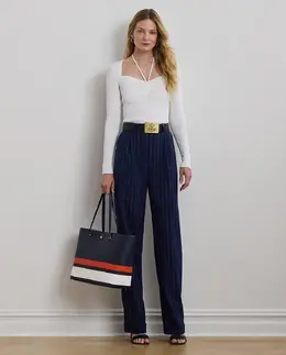 Lauren Ralph Lauren: Брюки из шерсти 