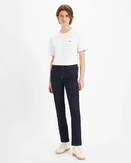 Levi's: Тёмные джинсы 