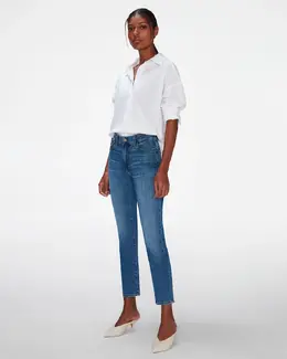 7 For All Mankind: Джинсы скинни джинсы  Roxanne