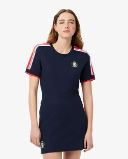 Lacoste: Тёмная футболка 