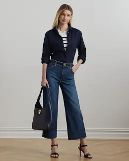 Lauren Ralph Lauren: Хлопковые джинсы 