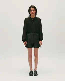 Claudie Pierlot: Кожаные шорты 