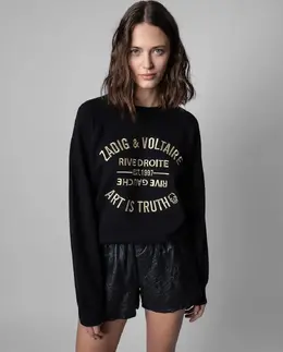 Zadig & Voltaire: Толстовка с вышивкой 