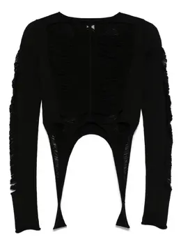 Rick Owens: Чёрный топ 