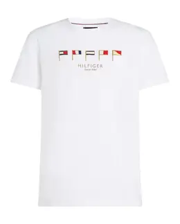 Tommy Hilfiger: Белая футболка 
